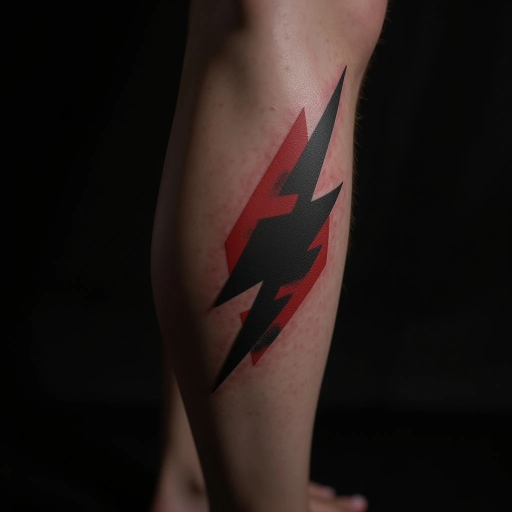 Intense Geometric Half Sleeve Tattoos for Men
