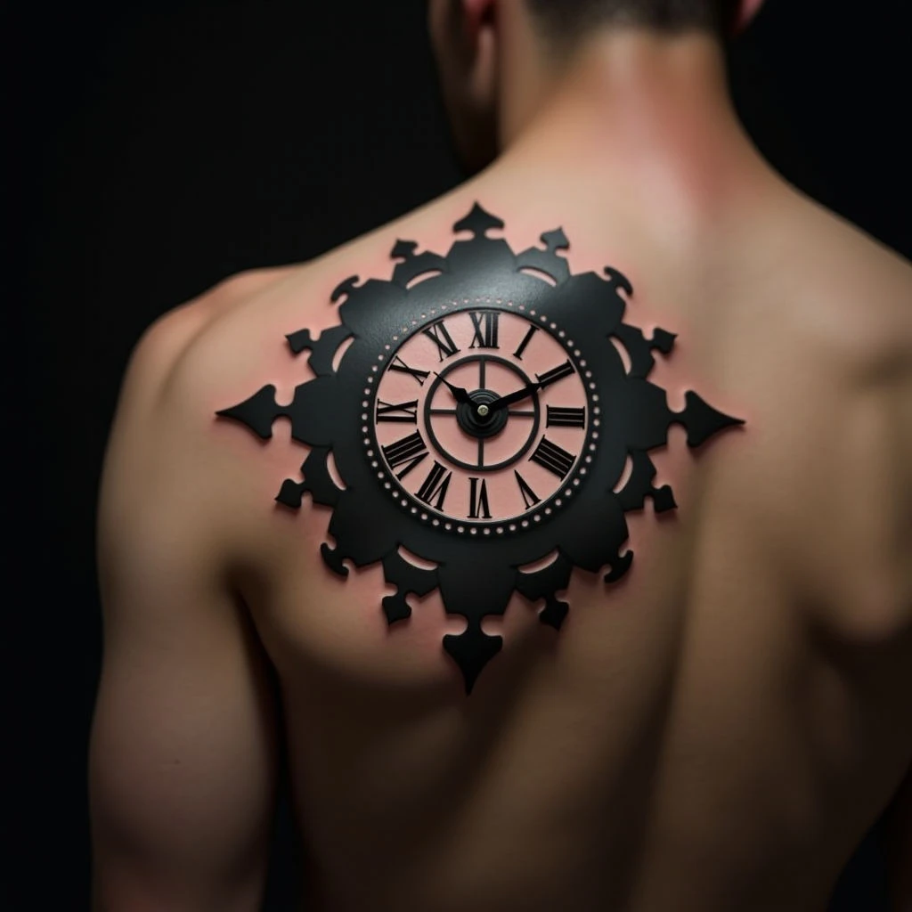 Clock Tattoos: Placement & Meaning on Your Shoulder