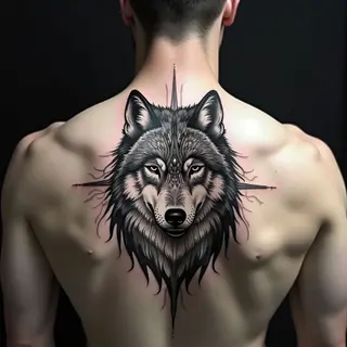 Geometric Wolf Tattoo: Meaning & Design Inspiration for Men