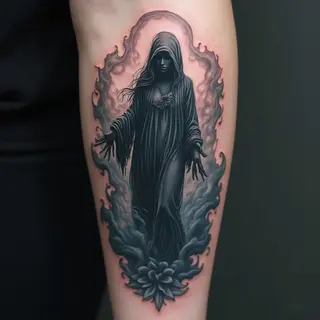 Ethereal Visions: Ghost Tattoo Ideas for Women