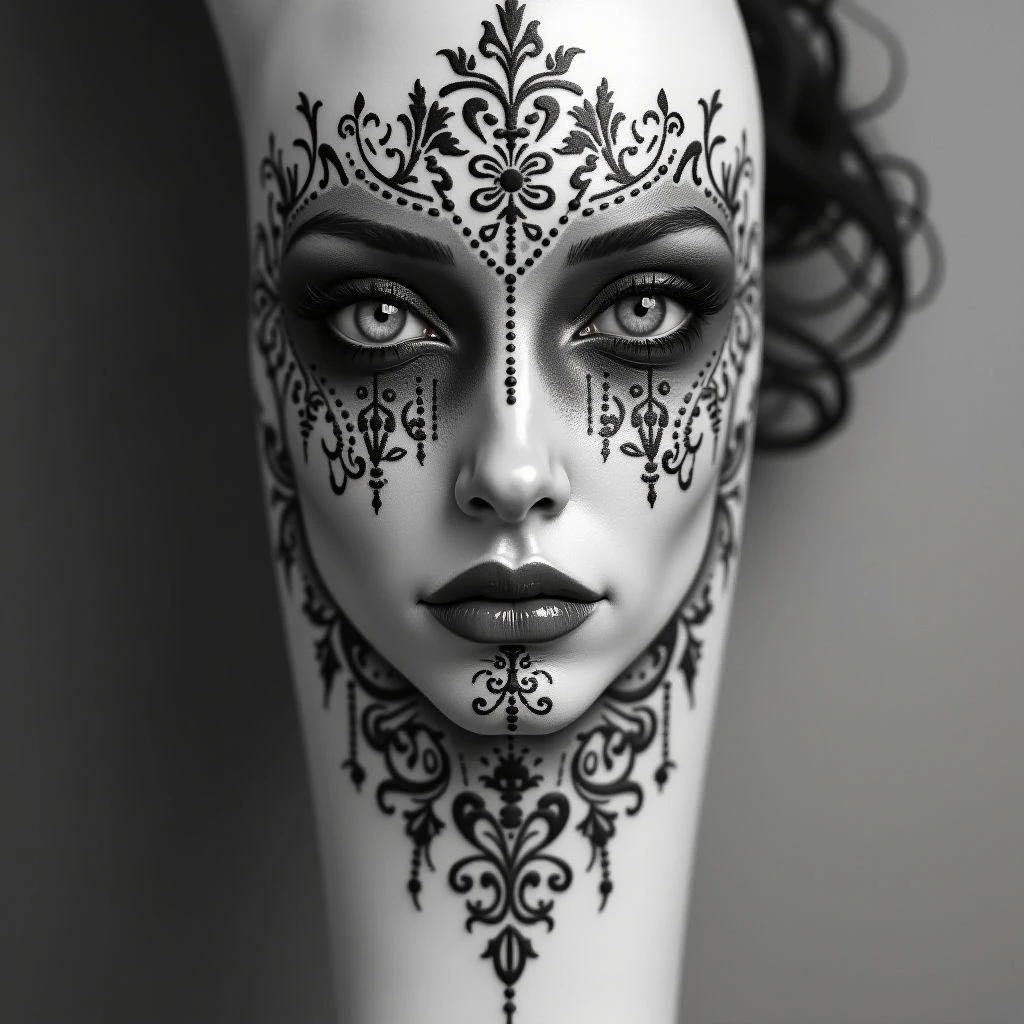 Ethereal Visions: Ghost Tattoo Ideas for Women