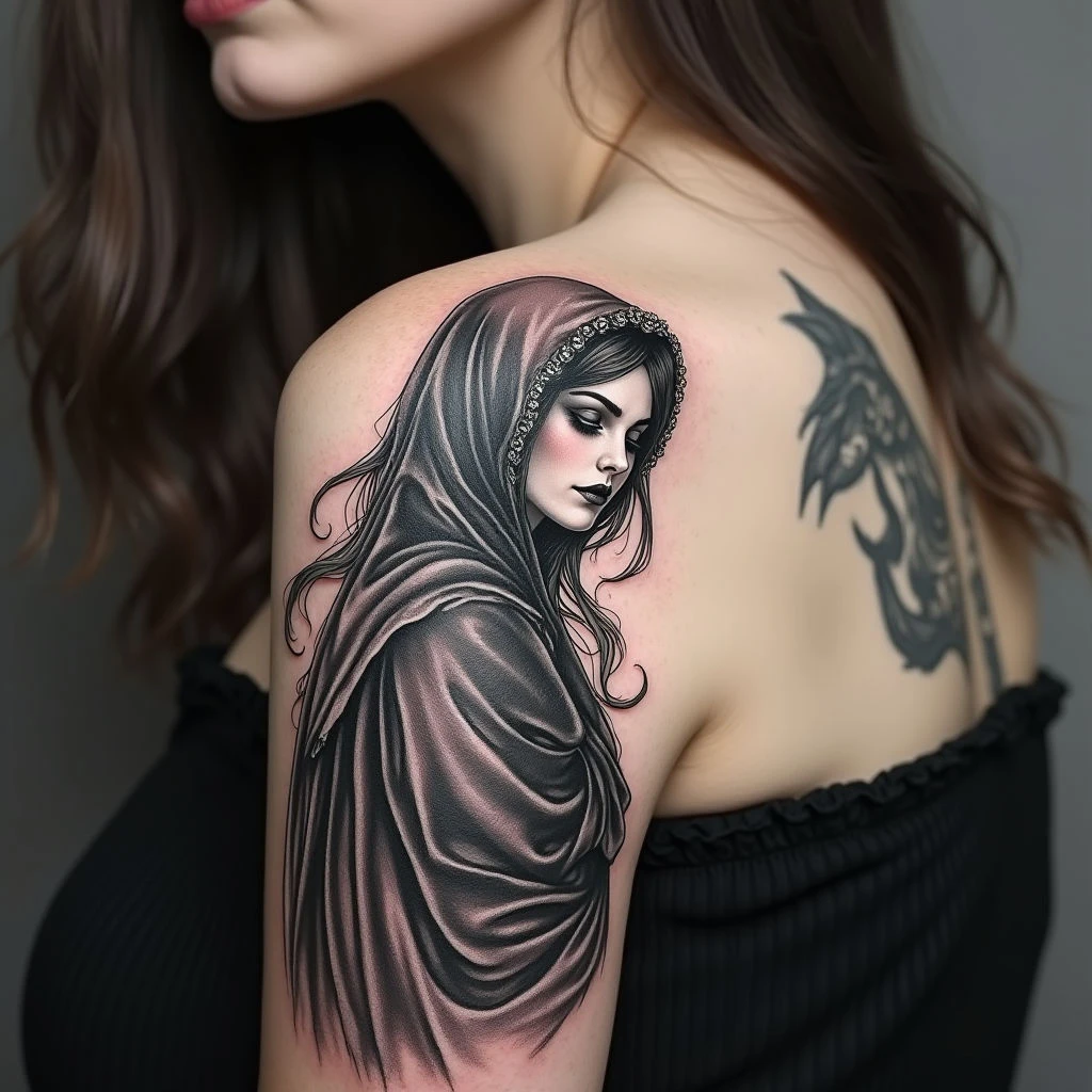 Ethereal Hauntings: Ghost Tattoo Ideas for Women