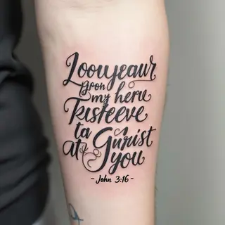 Sacred Words: Reflecting on Scripture in Tattoo Art