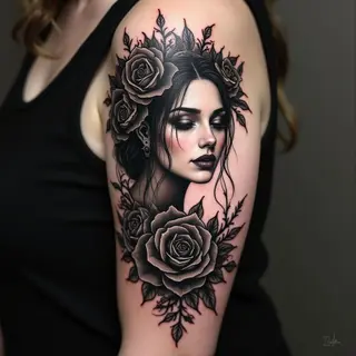 Tattoo Ideas Celebrating Motherhood: A Gothic & Macabre Guide