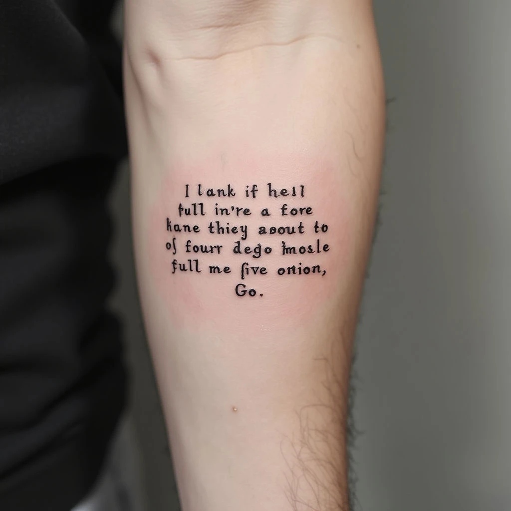 Meaningful Tattoo Quotes for Men: Finding Depth & Significance