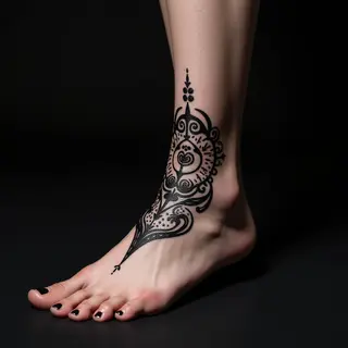 Gothic Best Friend Foot Tattoos: Deep Meaning & Design Ideas