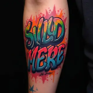 Graffiti Tattoo Techniques: From Wall to Skin