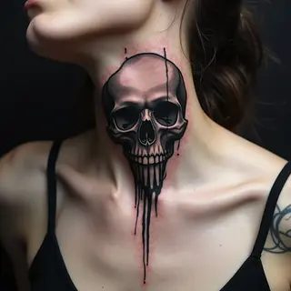 Gangster Skull Tattoo Design: Loyalty and Rebellion