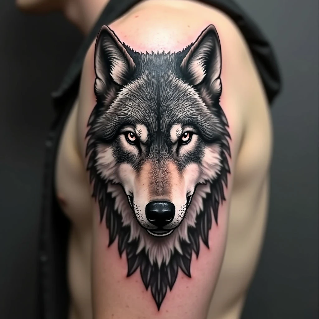 Unveiling the Symbolism of Half Wolf Tattoos: Design, Meaning & Inspiration