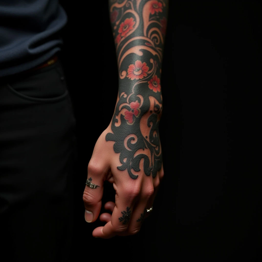 Bold Hand Tattoos for Men: New School Designs with Deep Meaning