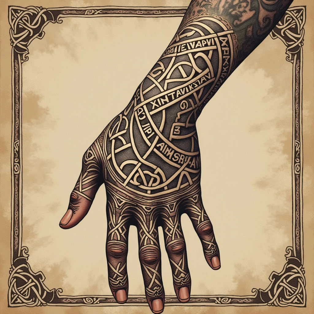 Hand Tattoo Symbols & Meanings: A Historical Guide
