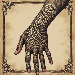 Hand Tattoo Symbols & Meanings: A Historical Guide