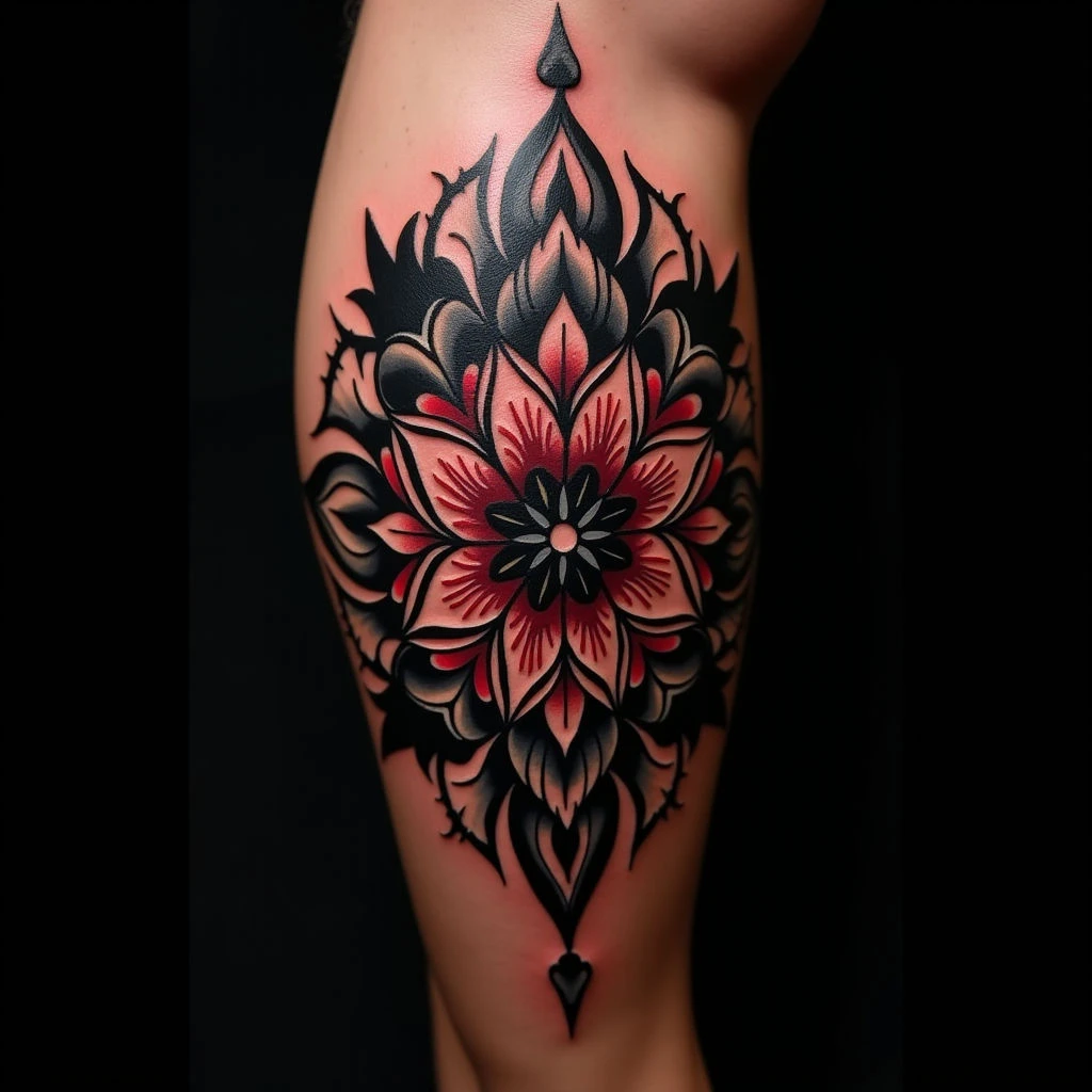 Hawaiian Mandala Leg Tattoos: Meanings & Symbolism