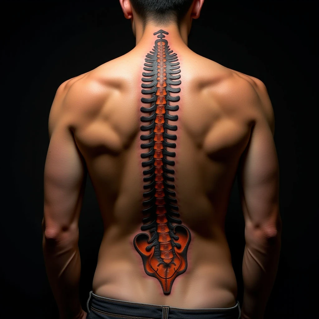 Spine Tattoos for Curvier Bodies: Biomechanical Designs & Safety First!