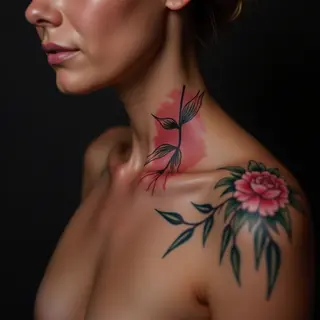 Face Tattoos for Girls: Safety, Style & Stunning Pink Fine Line Designs
