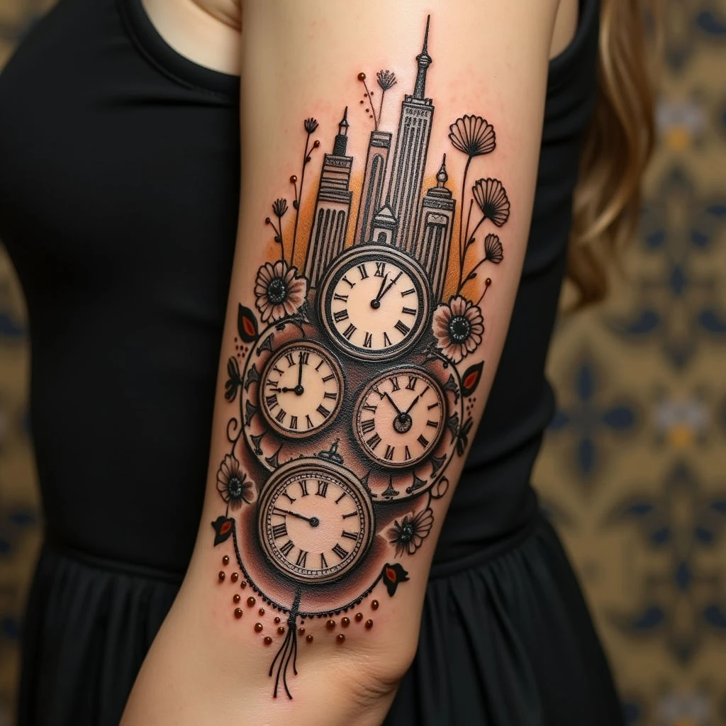 Henna Arm Tattoo Ideas: A Dreamscape in Ink