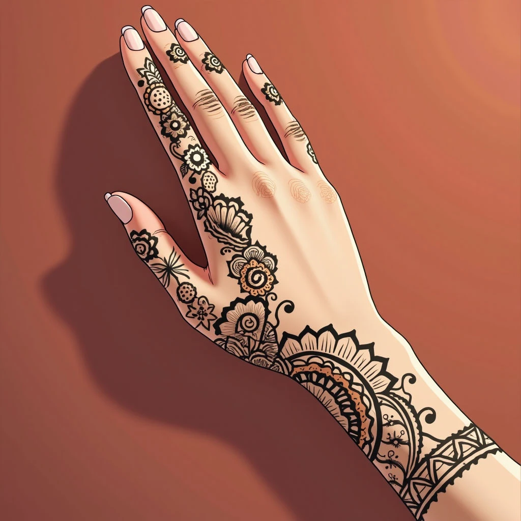 Decoding the Meaning of Your Henna Hand Tattoo: A Guide to Symbols & Significance