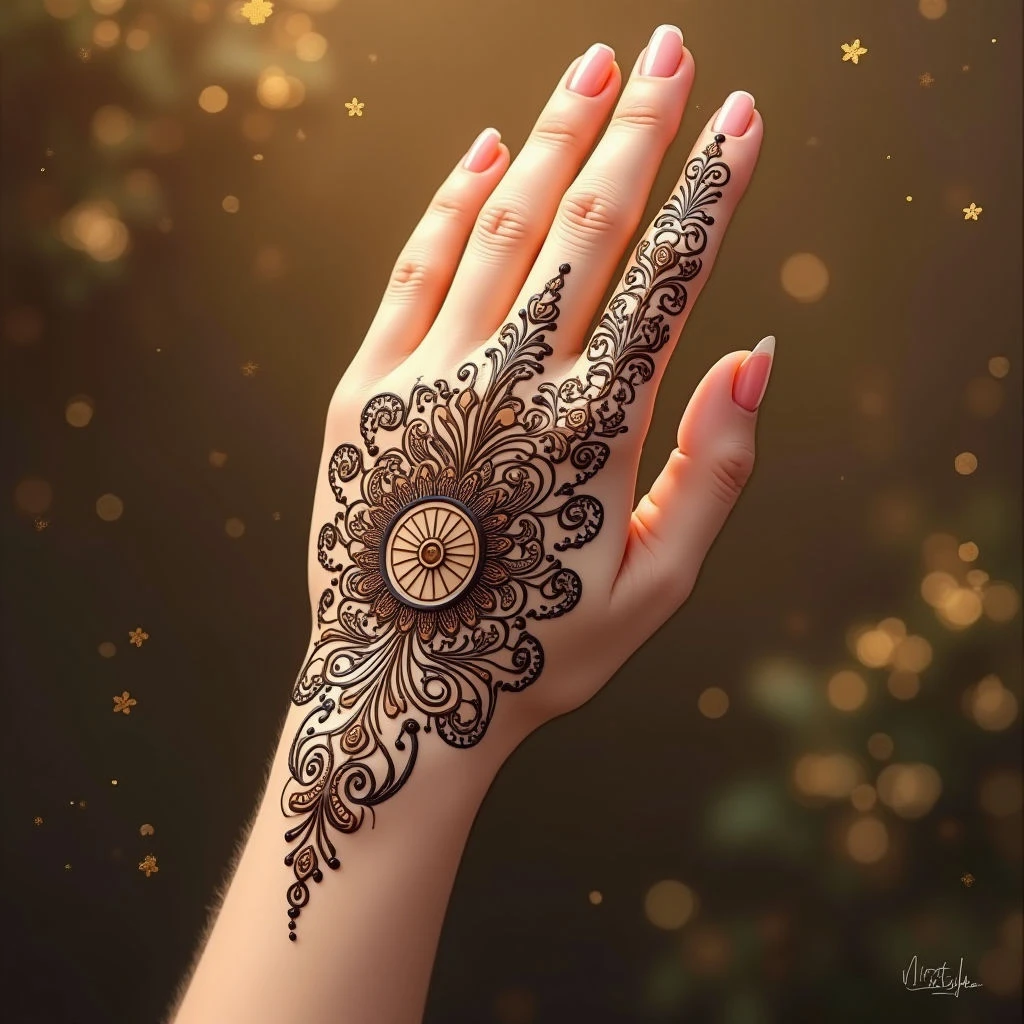 How to Create Stunning Mehndi Designs for Your Front Hand