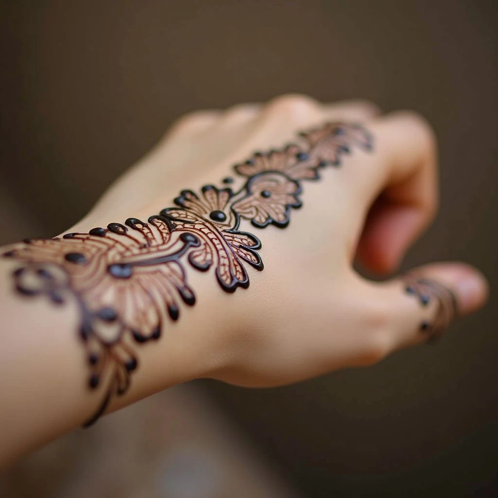 Simple Mehndi Designs for Your Back Hand: A Beginner's Guide
