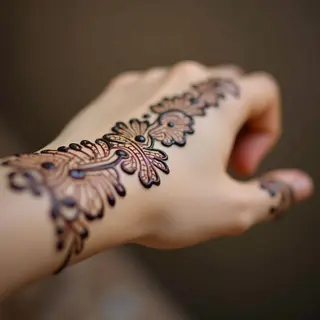 Simple Mehndi Designs for Your Back Hand: A Beginner's Guide