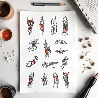 How to Make Tattoo Flash Sheets: A Guide for Artists