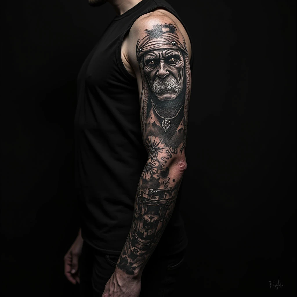 Mixing Tattoos: A Dark Artist's Guide to Blending Darkness