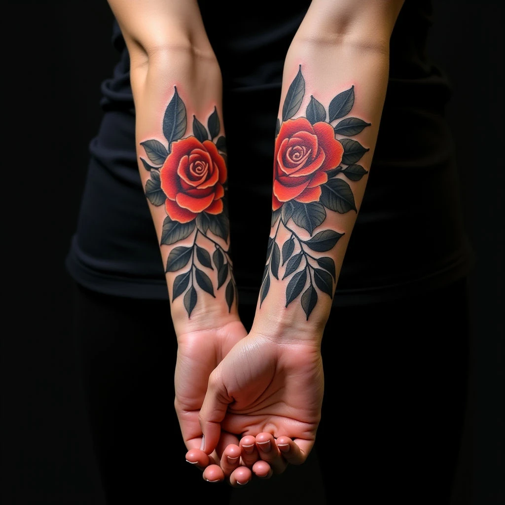 Heartfelt Couple Tattoos: Illustrative Designs & Meaning