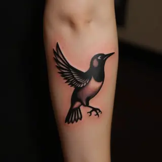 Little Bird Tattoos for Women: Tribal Arm Inspiration