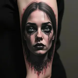 Inner Bicep Tattoo Ideas: A Dark & Macabre Guide