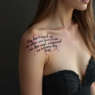 Inspirational Quotes Tattoos for Women: Finding Strength in Ink