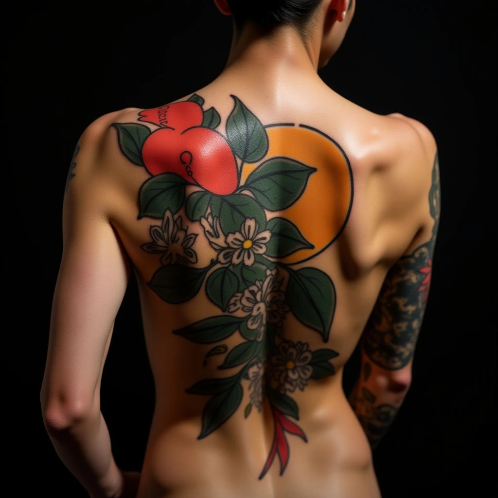 Abstract Japanese Irezumi Back Tattoos: Meaning & Design
