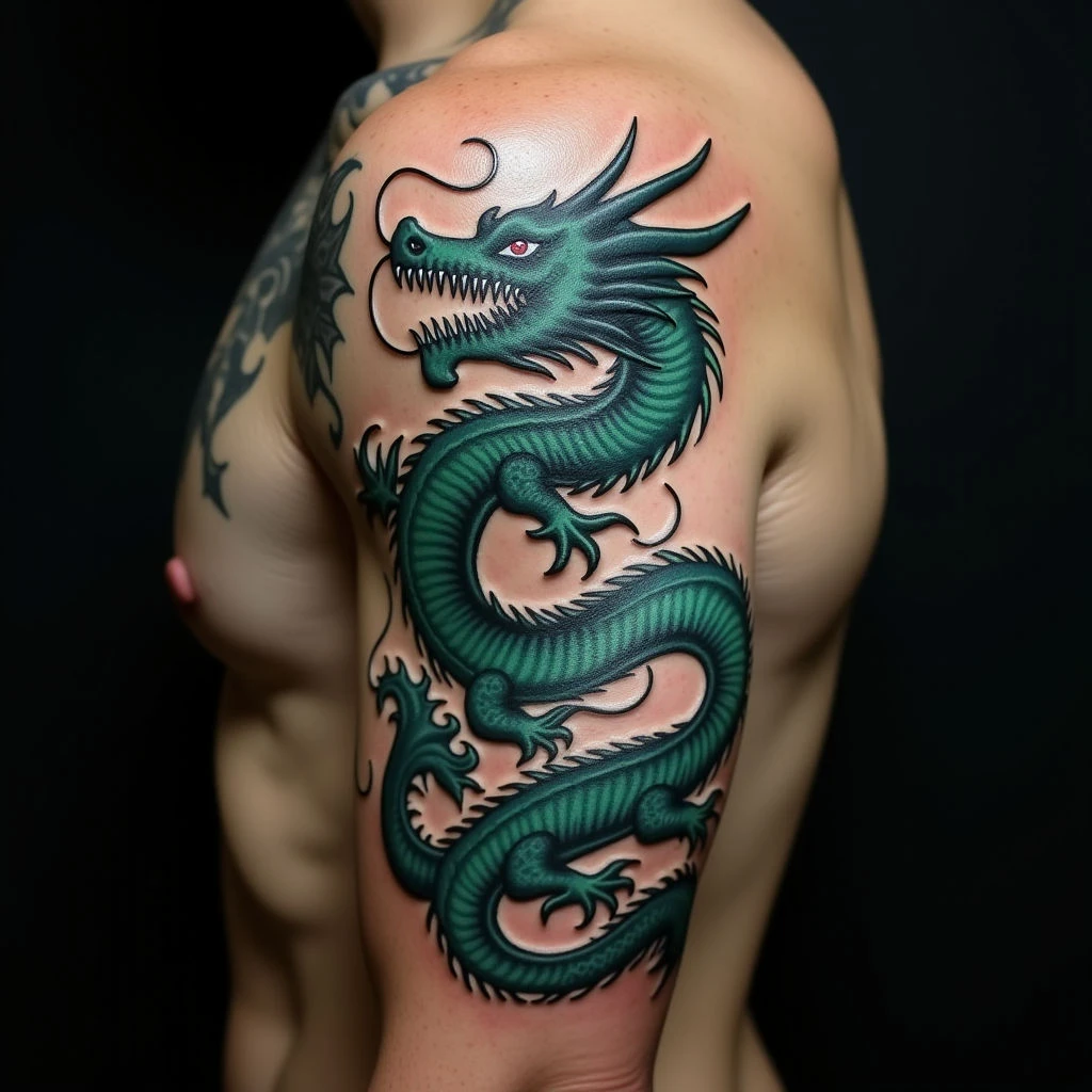 Dark & Dramatic: Small Gothic Japanese Tattoo Ideas