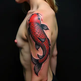 Koi Fish Tattoos: Stunning Neo-Traditional Designs & Symbolism