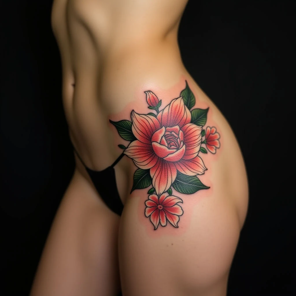 Delicate Floral Irezumi Tattoos for Women – Hip Designs