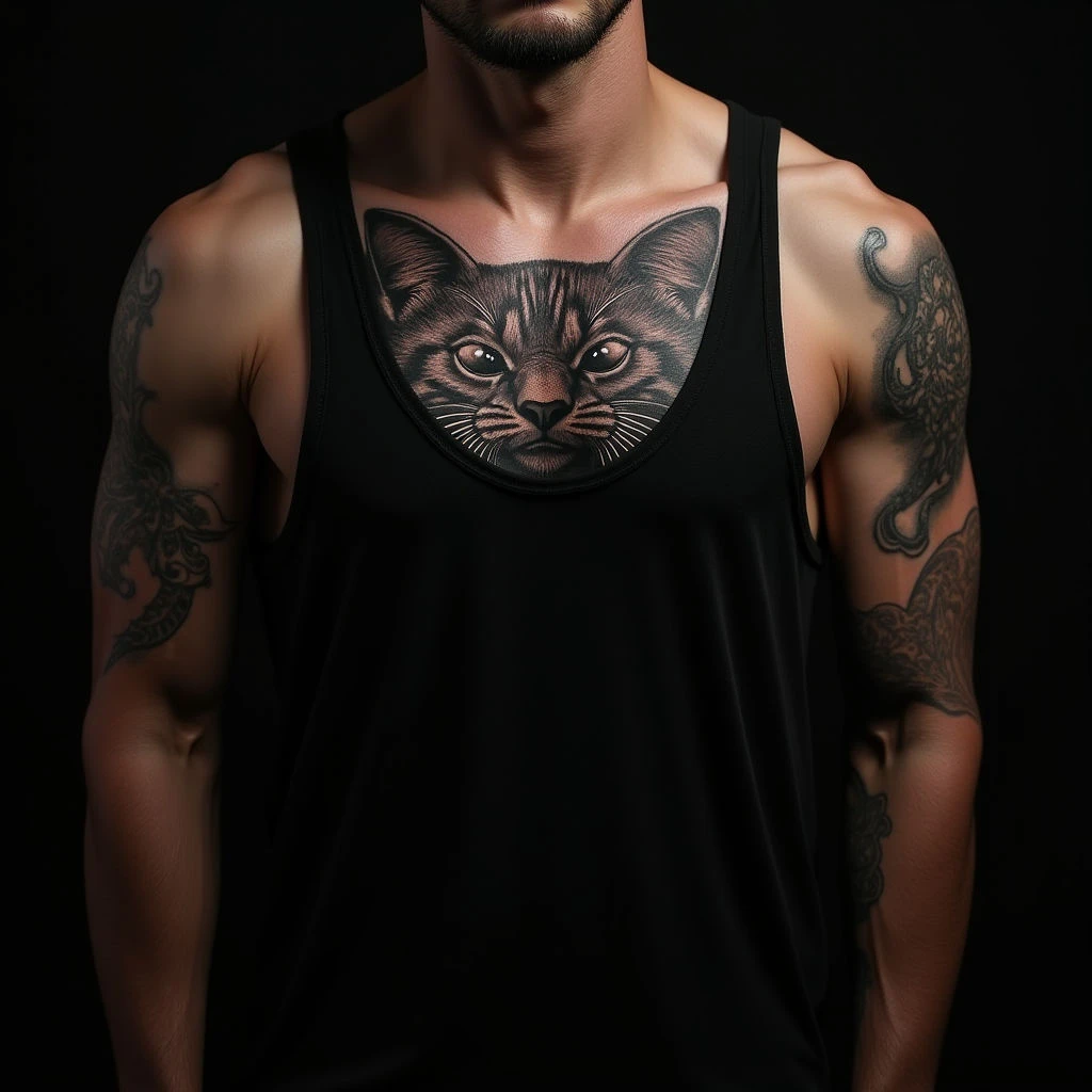 Surreal Irezumi Chest Tattoos for Men | XL Designs
