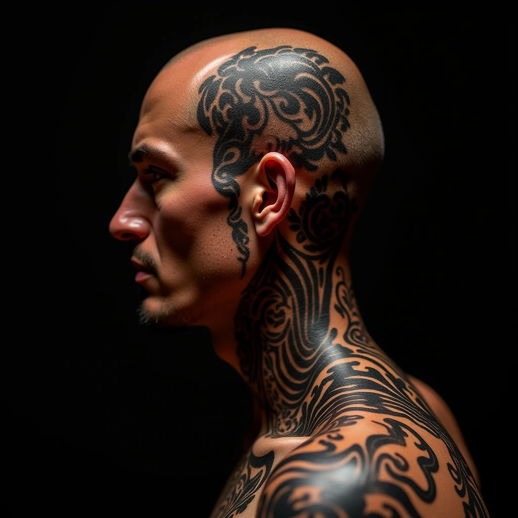 Oriental Strength Tattoos for Men: Meaning & Head Placement