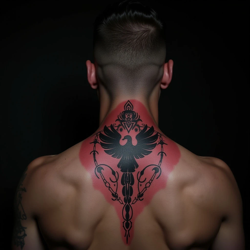Viking Rune Neck Tattoos for Guys: Strength & Symbolism