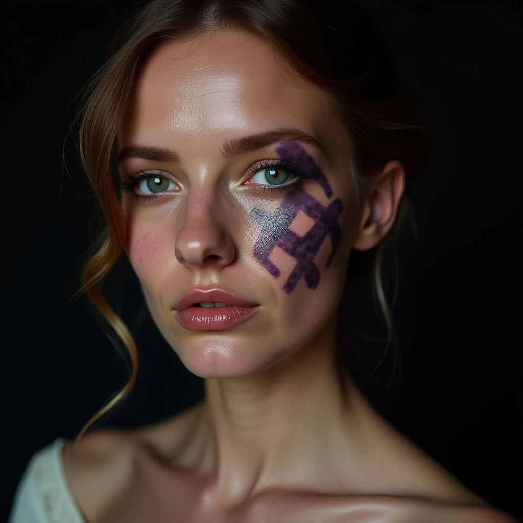 Irish Minimalist Face Tattoos: History & Violet Symbolism