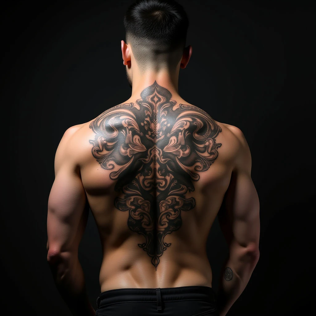 Epic Japanese Back Sleeve Cover-Up Tattoo Ideas for Men
