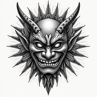 Unveiling the Symbolism of Japanese Mask Tattoos: Meaning & Cultural Significance