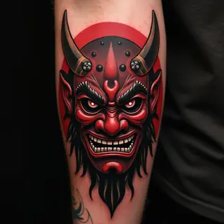 Unmasking Japanese Oni: Tattoo Ideas & Symbolism