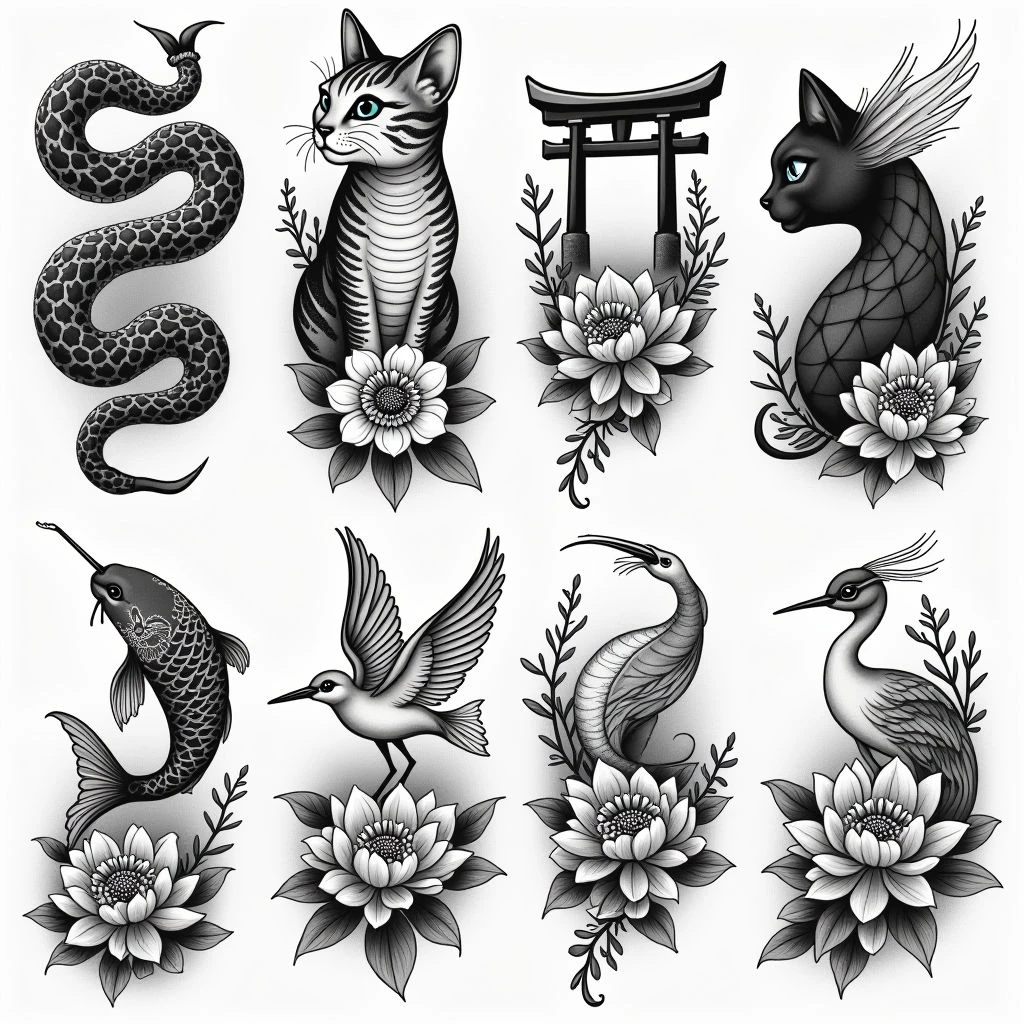 Japanese Traditional Tattoo Design Inspiration