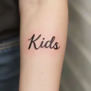 Kids Name Tattoo Ideas: A Guide to Meaningful & Stylish Designs