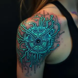 Cybernetic Kids: Tattoo Designs Inspired by Your Little Ones