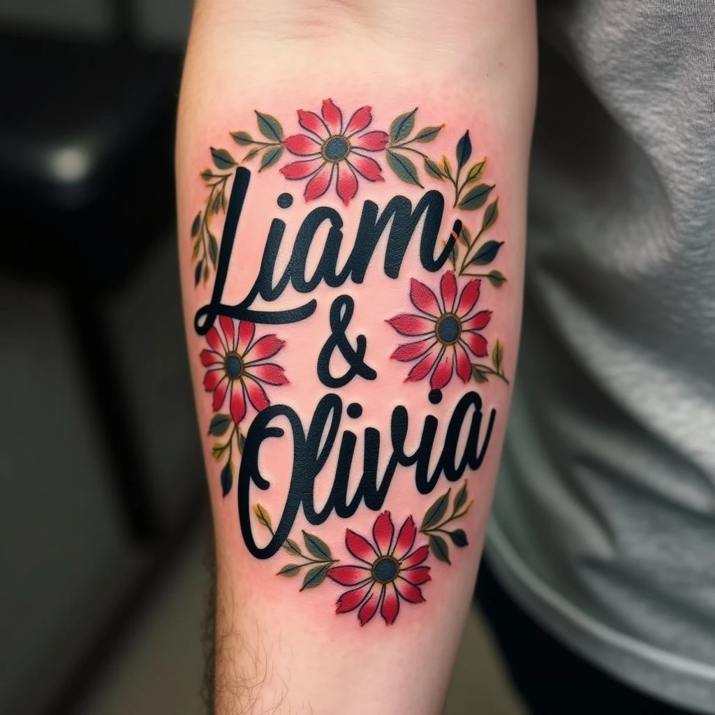 Kids Names Tattoo Ideas for Men: A Guide to Meaningful Ink