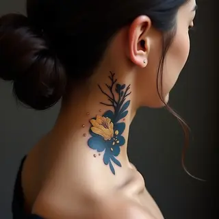 Meaningful Korean Tattoos: Designs & Symbolism in Watercolor