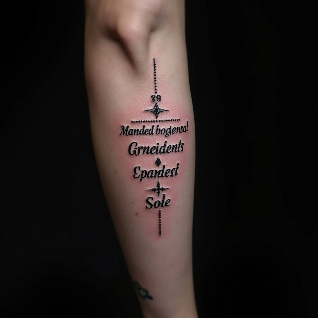 Powerful Bible Verse Tattoos for Men on Your Leg