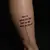 Short & Meaningful Lettering Tattoos for Women