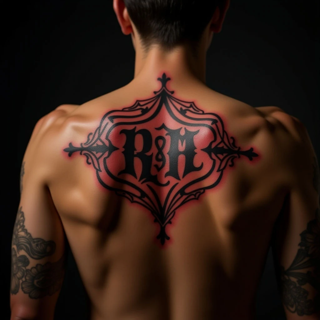 Country Song Lyric Tattoos: Neo-Traditional Ink on Your Back