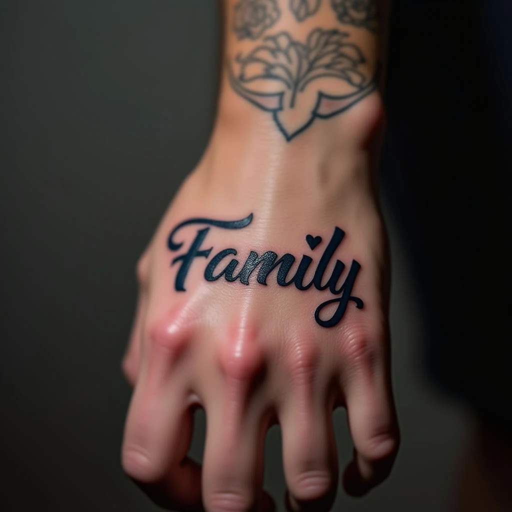 Japanese Family Word Tattoos: Meaning & Hand Designs